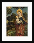 Madonna and Child in a Landscape, 1470 by German School