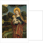 Madonna and Child in a Landscape, 1470 by German School