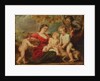 Holy Family in a Landscape by Peter Paul Rubens