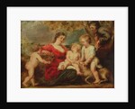 Holy Family in a Landscape by Peter Paul Rubens