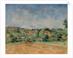 The Bellevue Plain, or The Red Earth, 1890-92 by Paul Cezanne