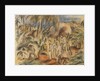Figures in a Tropical Landscape by Jules Pascin