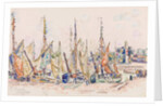 La Rochelle: Boats by Paul Signac