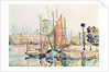 La Rochelle: Boats and Houses by Paul Signac