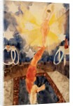 Two Acrobats in Red Tights by Charles Demuth