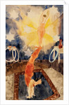 Two Acrobats in Red Tights by Charles Demuth