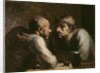 Les Deux Buveurs by Honore Daumier