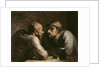 Les Deux Buveurs by Honore Daumier