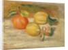 Apples and Two Lemons by Pierre Auguste Renoir