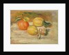 Apples and Two Lemons by Pierre Auguste Renoir