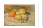 Apples and Two Lemons by Pierre Auguste Renoir