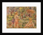 Girls in a Garden, 1918 by Pierre Auguste Renoir