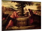 Christ and the Woman of Samaria by Domenico Robusti Tintoretto