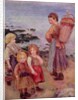 Mussel Fishers at Berneval, 1879 by Pierre Auguste Renoir