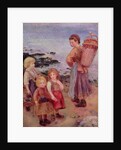 Mussel Fishers at Berneval, 1879 by Pierre Auguste Renoir