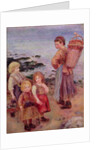 Mussel Fishers at Berneval, 1879 by Pierre Auguste Renoir