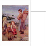 Mussel Fishers at Berneval, 1879 by Pierre Auguste Renoir