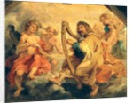 David Playing on his Harp by Peter Paul Rubens