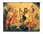 David Playing on his Harp by Peter Paul Rubens