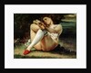 Woman in White Stockings, c.1861 by Gustave Courbet