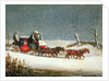 The Royal Mail in Deep Snow by Samuel Henry Alken