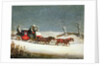The Royal Mail in Deep Snow by Samuel Henry Alken