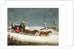 The Royal Mail in Deep Snow by Samuel Henry Alken