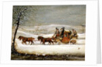 The Royal Mail in Winter by Henry Thomas Alken
