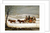 The Royal Mail in Winter by Henry Thomas Alken