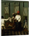 Negro Servants Washing a Deer by Agostino Brunias