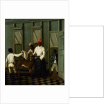 Negro Servants Washing a Deer by Agostino Brunias