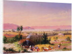 A View of Mexico City with an Encampment, 1878 by Conrad Wise Chapman