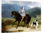 Master Edward Coutts Marjoriebanks on his Pony, c.1851 by Abraham & Webster Thomas Cooper
