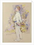 Alec in Whites by Elizabeth Adela Stanhope Forbes