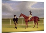 The Hon. E. Petre's 'Rowton', winner of the St. Leger with Bill Scott up, 1829 by John Frederick Herring Snr