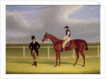 The Hon. E. Petre's 'Rowton', winner of the St. Leger with Bill Scott up, 1829 by John Frederick Herring Snr