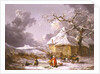 A Fall on the Ice by George Morland