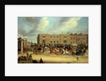 The Elephant and Castle on the Brighton Road, 1826 by James Pollard