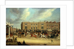 The Elephant and Castle on the Brighton Road, 1826 by James Pollard