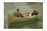 In the Rowing Boat, 1898 by Henry Scott Tuke