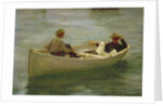 In the Rowing Boat, 1898 by Henry Scott Tuke