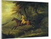 Thomas Oldaker, Huntsman to the Berkeley, on his Hunter 'Magic' Breaking Cover, 1811 by John Nost Sartorius