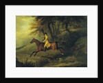 Thomas Oldaker, Huntsman to the Berkeley, on his Hunter 'Magic' Breaking Cover, 1811 by John Nost Sartorius
