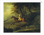 Thomas Oldaker, Huntsman to the Berkeley, on his Hunter 'Magic' Breaking Cover, 1811 by John Nost Sartorius