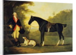 Officer of the Royal Horse Guards With His Charger and Dog, 1776 by John Best