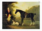 Officer of the Royal Horse Guards With His Charger and Dog, 1776 by John Best