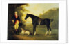 Officer of the Royal Horse Guards With His Charger and Dog, 1776 by John Best