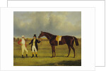 Euclid with his Jockey Conolly and Trainer Pettit by John Frederick Herring Snr