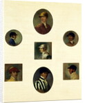 Studies of Jockeys, c.1830 by Abraham Cooper