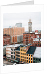 View of the Bromo-Seltzer Tower and downtown Baltimore, Maryland, USA by Jon Bilous